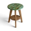 Sunburst Multicolor Side Tables
